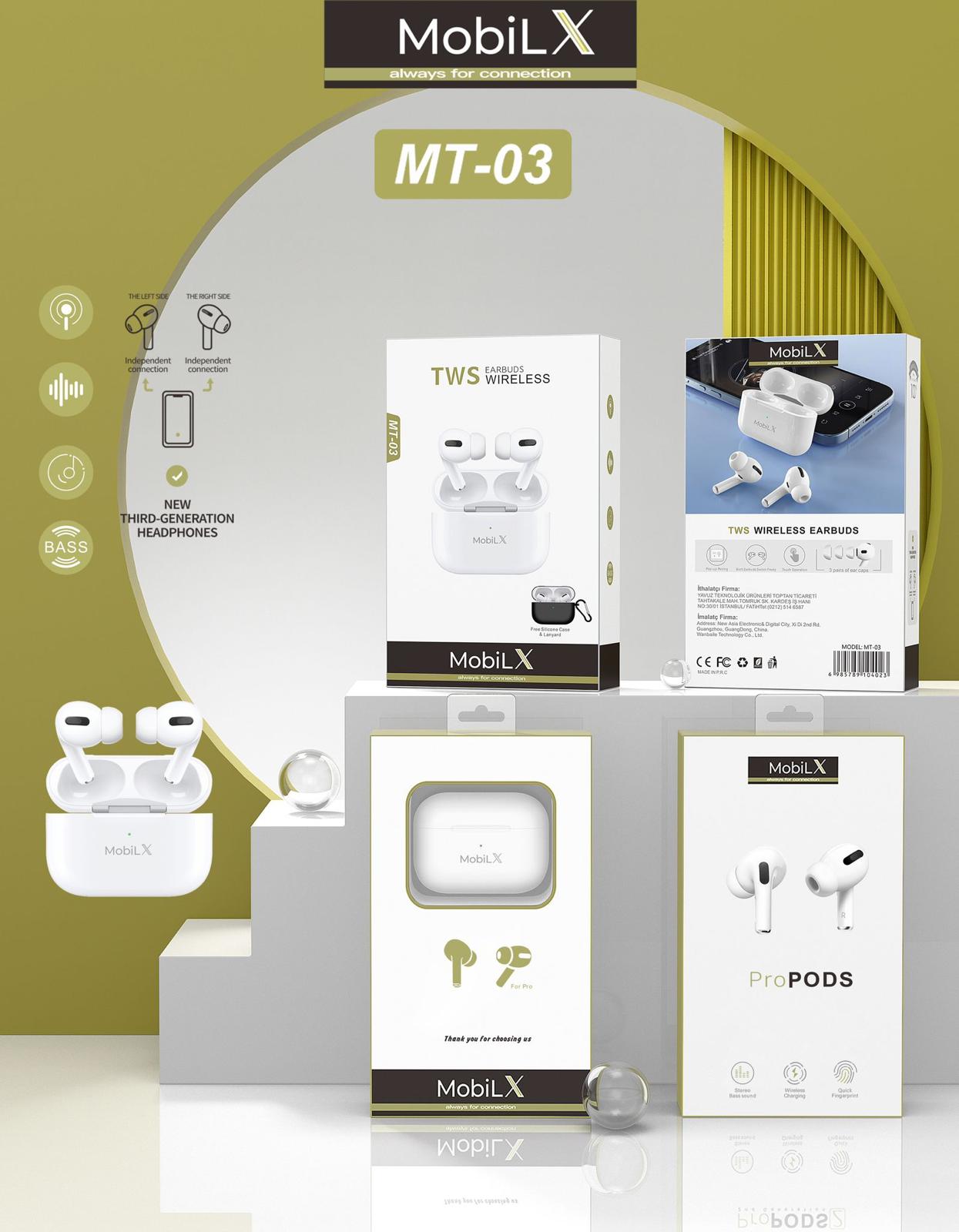 Mt3 Bluetooth Kulaklık